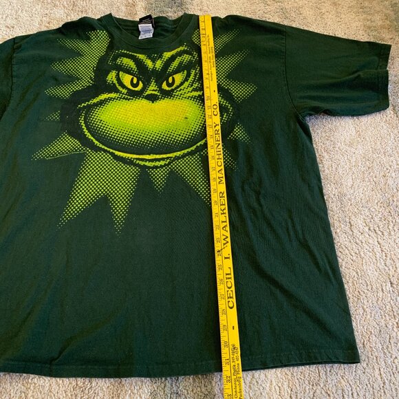 Vintage 2001 The Grinch Big Face T-Shirt Size 3XL - Picture 7 of 11